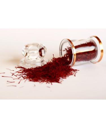 SHIRIN Saffron Grade 1 - 1 Gram Premium Quality All Red Threads for Tea and Rice - 0.035 OZ Pure & Natural Saffron Spice - Pack of 1 - Buy Online on SooperMarket.com