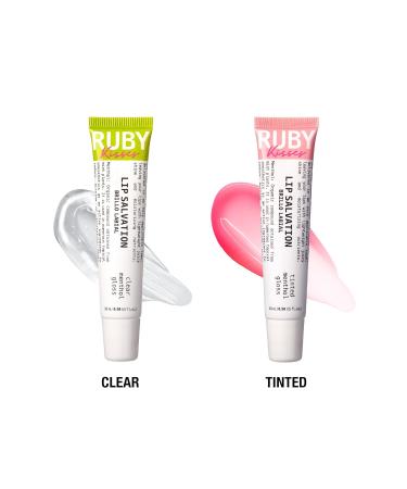 Ruby Kisses Salvation Lip Gloss - Lightweight Juicy Shine Menthol Infused Conditioning Treatment for Deep Hydration & Healing - Buy Online on SooperMarket.com
