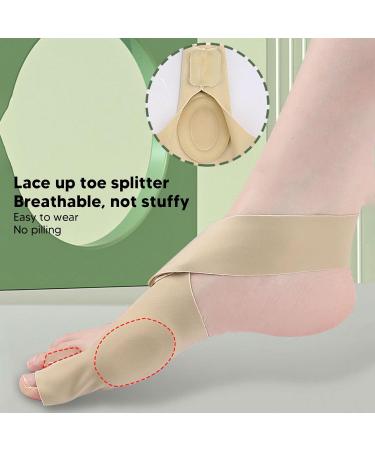 Tear Correction Straps | Bunion Corrector & Non-Slip Relief Cross Band for Night (Right Foot) - International Shipping Available - Buy Online on SooperMarket.com