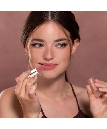Long Lasting Matte Lipstick - Waterproof Velvet Lip Gloss in Honey Peach | Professional Cosmetics for Women - Buy Online on SooperMarket.com