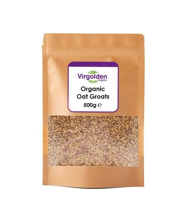 Organic Oat Groats 500g by Virgolden Organic