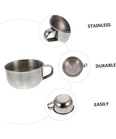Buy Minkissy 4 Pieces Shaving Soap Bowl Set - Rice Bowl & Stainless Steel - Perfect for Men | International Shipping Available - Buy Online on SooperMarket.com