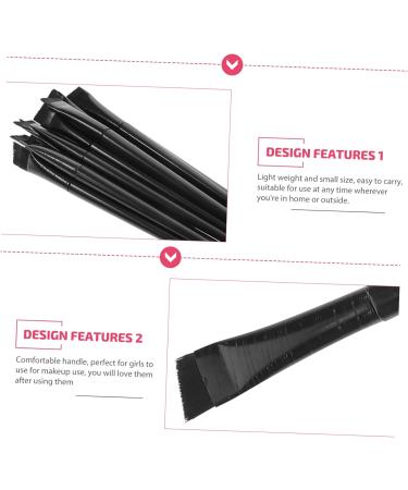 Healeved 24 Pcs Eyeliner Brush Eye Shadow Brush Cosmetic Brush Eyeshadow Eye Makeup Brush Black  - Buy Online on SooperMarket.com