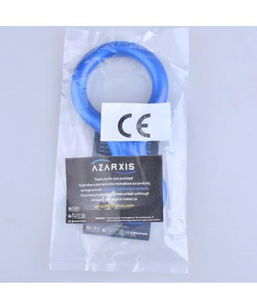 Azarxis 35kN Figure of Eight Descender - Blue Climbing Gear for Outdoor Recreation | International Shipping - Buy Online on SooperMarket.com