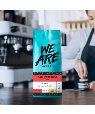 Coffee Beans 227g Bag Whole Bean Coffee Peru Coffee Beans Chocolate & Fruits Notes 100% Arabica Light Roast Speciality Freshly Roasted Single Origin (We Are Coffee Co) Whole Bean 227 g (Pack of 1) - Buy Online on SooperMarket.com