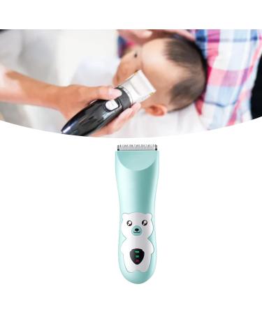 Ultra Quiet Baby Hair Clipper - Cordless Waterproof Rechargeable Trimming with Cartoon Design & 2 Guide Combs - Buy Online on SooperMarket.com
