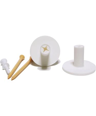 LKERLAN Rubber Golf Tee Holder Set - Practice & Driving Range Mats | RT_Set_02 - Buy Online on SooperMarket.com