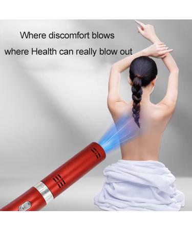 Terahertz Blower Therapy Device Terahertz Therapy Wand with High and Low Gear Adjustment and Detachable Design Promote Metabolism Cells Regeneration & Improve Sleep for Sub Healthy - Buy Online on SooperMarket.com