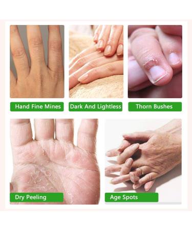 Hand Care Mask - 3 Pairs Moisture Gloves for Anti-Aging & Hydration | Dry Cracked Hands Treatment for Men & Women - International Shipping - Buy Online on SooperMarket.com