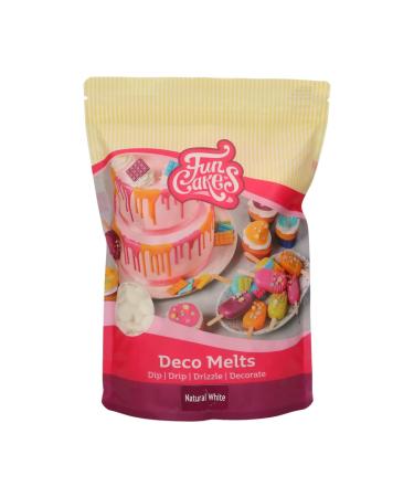 FunCakes Deco Melts Natural White No E171 AZO Free 1 kg chocolate 1 kg