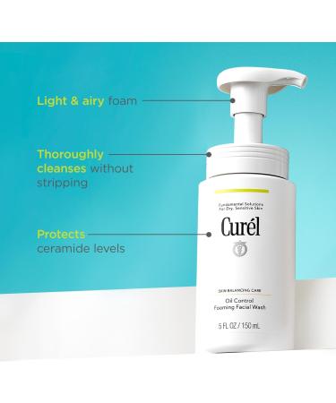 Cur l Skin Balancing Care Oil Control Foaming Facial Wash 150ml - Buy Online on SooperMarket.com