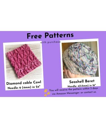 KnitPal 12-inch Short Circular Knitting Needles Set - 11 Sizes for Babies, Sleeves, Socks - Free Patterns eBook - US 0-10 (2-6mm) - Buy Online on SooperMarket.com
