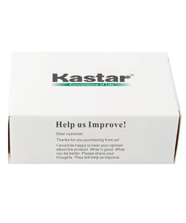 Kastar 2/3AAA Rechargeable Ni-MH Battery 400mAh Flat Top - 10Pcs for Solar Lights Remote Control & Garden Use - Buy Online on SooperMarket.com