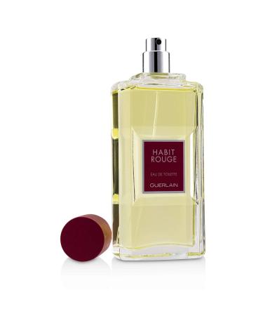 HABIT ROUGE by Guerlain EDT SPRAY 3.4 OZ 3.3 Fl Oz (Pack of 1) - Buy Online on SooperMarket.com
