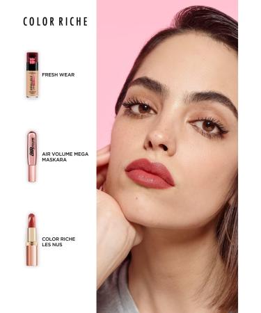 L'Or al Paris Color Riche Satin Smooth Lipstick Moisturising Pure Pigment Lip Colour With Omega 3 & Vitamin E 182 Extreme 182 EXTREME 1 count (Pack of 1) - Buy Online on SooperMarket.com