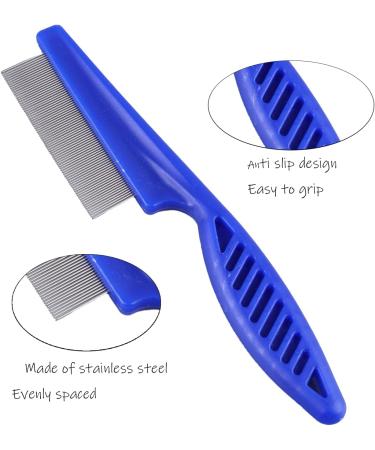 Cat Dog Flea Comb Tsathoggua 9 Pieces Flea Comb For Dogs Cats Flea Stain Remover Comb Flea & Tick Combs for Cats Dogs Flea Comb Set Remove Float Hair Tear Marks Lice - Buy Online on SooperMarket.com
