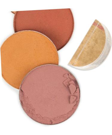 Hemoton Eye Shadow Plate Highlighter Press Stamp Blush Press Stamp Makeup Repair Tool Tamper Acrylic 2.60X1.30X0.90CM Transparent - Buy Online on SooperMarket.com