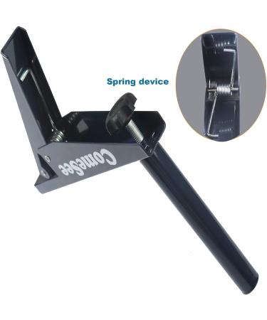 Professional Spring Activated Ping Pong Net Set with Clamp - Navy | Tension Adjustable for Easy Table Tennis Setup - Buy Online on SooperMarket.com