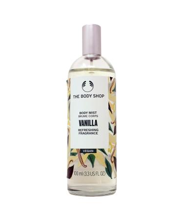 The Body Shop Vanilla Body Mist Refreshes and Cools with a Sweet Scent Vegan 3.3 oz