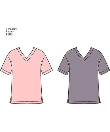 Simplicity 1563 Easy-to-Sew Unisex Pajama Pattern Kit | Sizes XS-XL - Buy Online on SooperMarket.com
