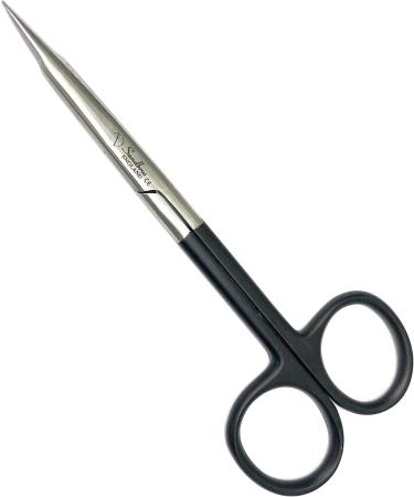 SANDBROS Facial Hair Scissors Set -Eyebrow Trimmer -Grooming Scissors for Eyebrow Shaping Ear Nose Nostril Hair and Mustache Trimming for Men and Women (Stainless Steel) 4.5 INCH - Buy Online on SooperMarket.com