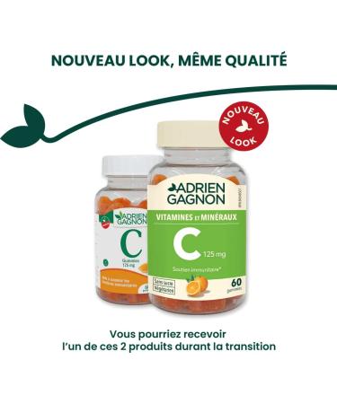 Adrien Gagnon - Sugar Free Vitamin C Gummies 120mg - Orange flavor 60 count - Buy Online on SooperMarket.com