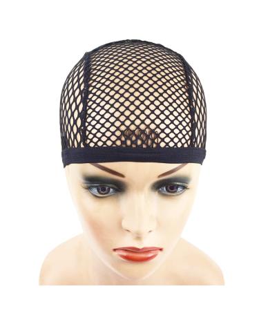 Black Stretchable Crochet Wig Cap - Mesh Cap for Wig Making | 1 Piece - Buy Online on SooperMarket.com