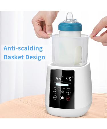 6-in-1 Baby Bottle Warmer & Sterilizer | Fast Warming & Precise Temperature Control - Buy Online on SooperMarket.com