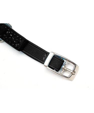 AIXI Cat Collar with Safety Belt and Bell - Heart Bling Design - 8-11 Inches - Black - Buy Online on SooperMarket.com