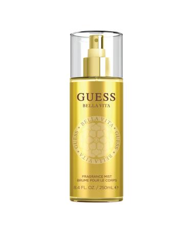 GUESS Bella Vita Fragrance Body Mist Spray for Women, Fruity, 8.4 Fl Oz Fragrance Mist 8.4 Fl Oz (Pack of 1)