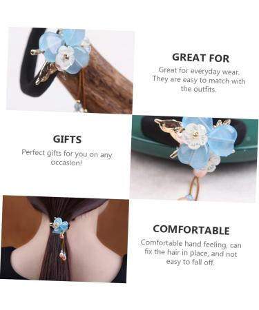 minkissy 1pc Hair Rope Ponytail Holders Hair Elastics Lady Ponytail Holder Qipao Hair Accessories Hair Scrunchies Hanfu Hair Jewelry Hanfu Hair Tie Folk-custom Hair Ring Copper Etc. Miss - Buy Online on SooperMarket.com