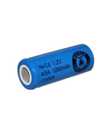 Exell 1.2V 1200mAh NiCD 4/5A Rechargeable Battery Flat Top Cell