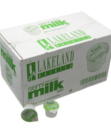 Lakeland Semi-Skimmed Milk Pots (Pack of 120)