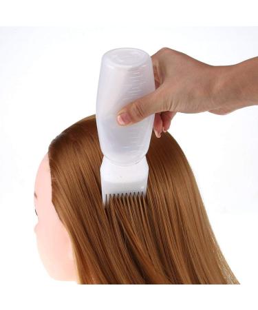 Hair Dye Bottle Applicator Brush Salon Hair Coloring Dyeing Kit - Dye Bottle with Comb Excellent Quality and Popular Practical and Deft