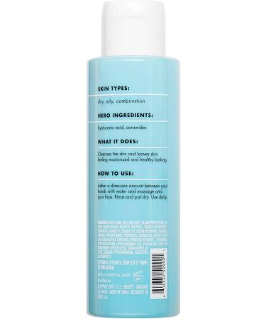 e.l.f. SKIN Gentle Peeling Exfoliant Face Cleanser Non-Harsh Liquid Formula Creates A Glowing & Cosmetics Holy Hydration! Daily Cleanser Wash away Excess Oil Impurities and Makeup Skin Exfoliant+ Cleanser 3.71 Fl Oz - Buy Online on SooperMarket.com