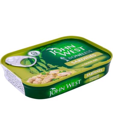 John West Boneless Sardines In Olive Oil 95g - Buy Online on SooperMarket.com