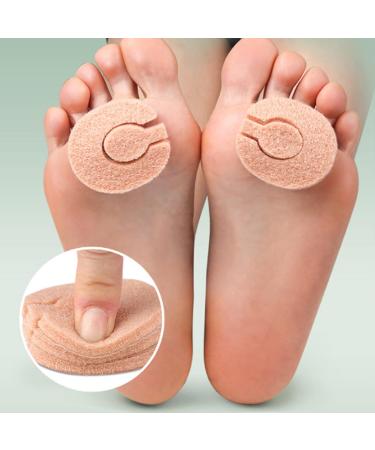 Felt Callus Cushions 24pcs - Soft Breathable Sweat Absorbing Pads for Foot Calluses - Adhesive Callous Cushions for Comfort and Protection - Buy Online on SooperMarket.com