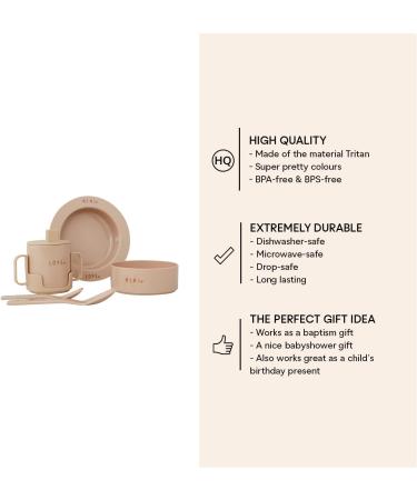 Design Letters Mini Favourite Starter Set- Beige | Non-Toxic, 100% BPA, BPS, and Phthalates-Free - Buy Online on SooperMarket.com