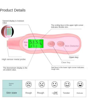 MBETA Skin Tester - Domestic Beauty Apparatus for Moisture & Oil Analysis | International Shipping Available - Buy Online on SooperMarket.com