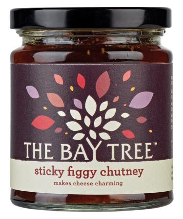 The Bay Tree Sticky Figgy Chutney 210g Sticky Figgy 210g (Pack of 1)