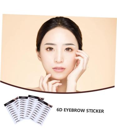 WOFASHPURET Eyebrow Sticker 4pcs Men Girl Eyebrow Tools Brow Grooming Off Peel Tattoos Water Transfers Supplies Shaping Women - Buy Online on SooperMarket.com