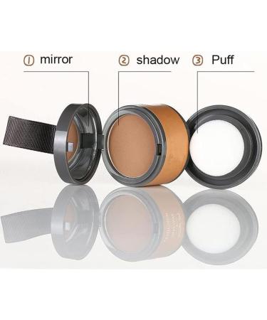 Hairline Powder Hair Shadow Powder Dark Gray Hair Root Dye Shadow Cover Instantly Windproof Sweatproof Hair Touch-Up for Thin Hair Grey Hairline Quick Cover Unisex (Light Brown) - Buy Online on SooperMarket.com