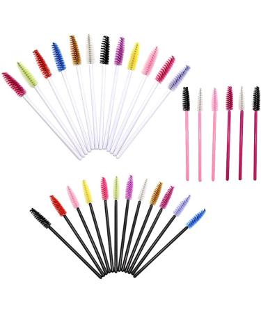 Dajidafu 50 Pieces Eyelash Cleansing Brush Mini Mascara Applicator Disposable Excellent Workmanship Eyes Care Supplies for Extensions type12 - Buy Online on SooperMarket.com