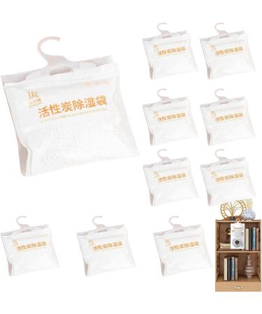 ZCEPLEM Moisture Absorber - High Hygroscopic Solution for Healthy Air | 100g x 10 Bags - Ideal for Kitchen Bathroom Wardrobe & More - Buy Online on SooperMarket.com