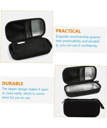 PLAFOPE Insulin Storage Cooler Bag - Portable and Professional Black Eva Bag with Multifunction Child Pen Holder - Buy Online on SooperMarket.com