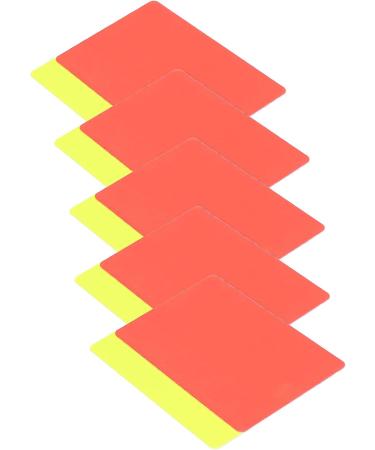 Estink Football Red and Yellow Card Set - Referee Tool for Matches in Schools or Stadiums - Buy Online on SooperMarket.com