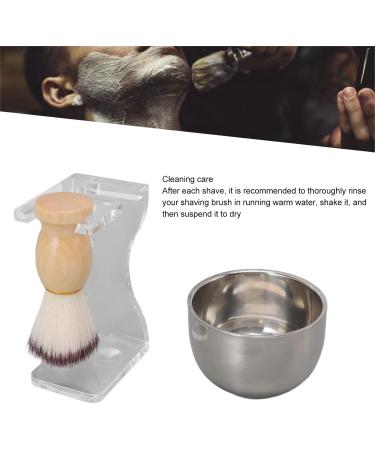 Naroote Shaving Brush Set for Men | Soft Bubble Bowl for Smooth Home Shaving - International Shipping Available - Buy Online on SooperMarket.com