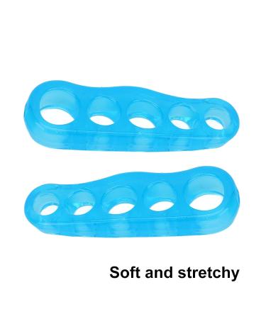 Reusable Gel Toe Separators | Toe Stretcher Corrector for Overlapping & Hammer Toes | Men & Women Toe Straighteners (Small) - Buy Online on SooperMarket.com