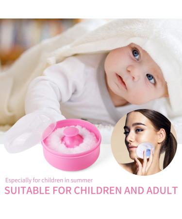 Arroyner Baby Body Cosmetic Powder Puff Set - Pink & Blue (2pcs) - Buy Online on SooperMarket.com