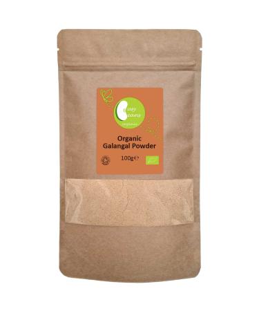 Organic Galangal Powder - Certified Organic - by Busy Beans Organic (100g)